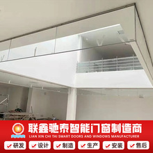 活动式电动柔性挡烟垂壁固定式挡烟垂壁硅胶防火布消防挡烟垂壁布