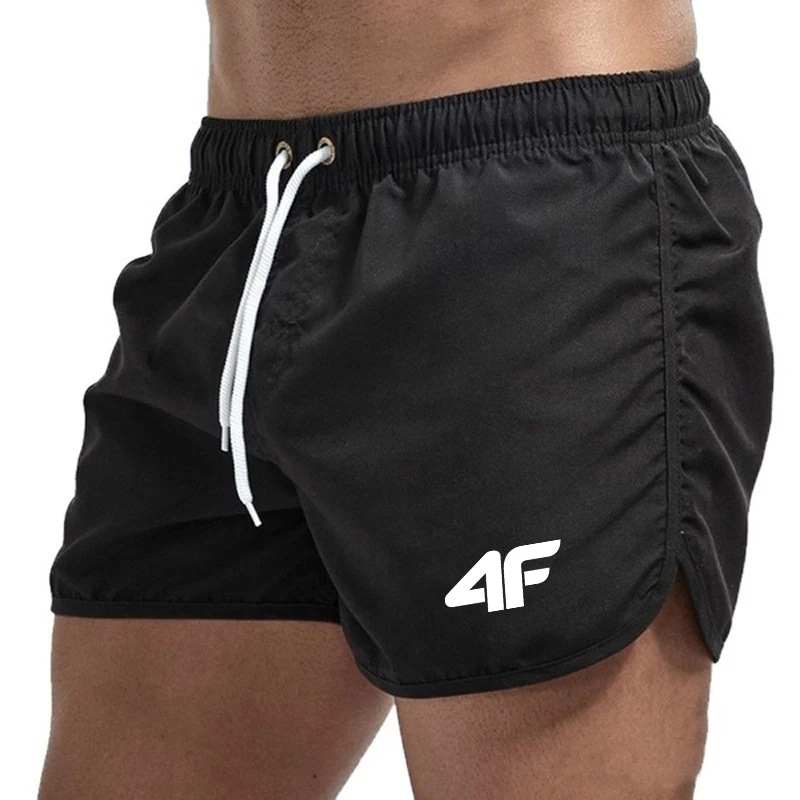 Men's Shorts 2025 Beach Swimming Trunks Summer Swimming Sports Pants Quick-Drying Swimming Surfers Ventilated Drawstring Fashion