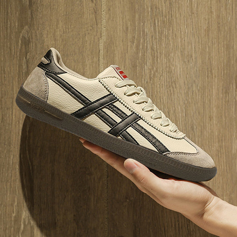 Spring and Autumn Men's Shoes Soft Sole Versatile Trendy Casual Breathable 2025 New Retro Sports Training Sneakers for Men