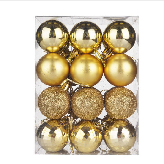クリスマスボールセット丸桶角箱彩色絵3cm 4cm 6cmクリスマス装飾クリスマスボール装飾ボールクリスマス|undefined