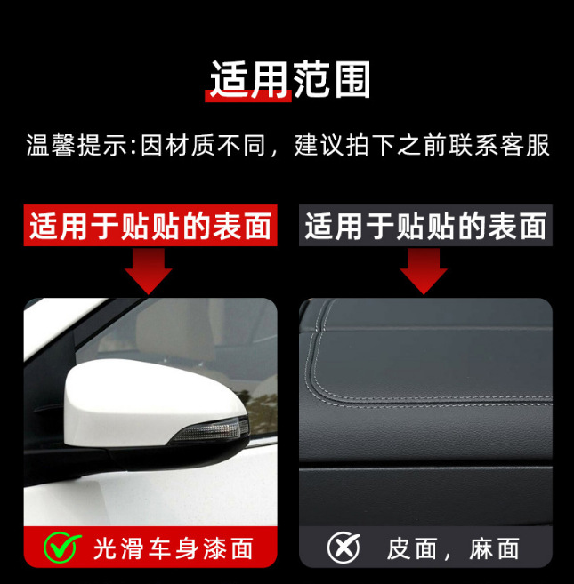 Cross-border best-selling forged carbon fiber sticker for interior center console and full body roof film, simulated 6D electroplated metallic silver and gold