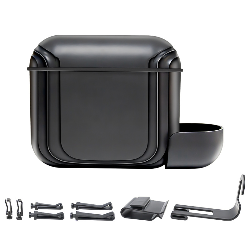 Bote de basura para automóvil Impresión de doble uso para automóvil LOGO Caja de almacenamiento para puerta lateral para automóvil Mini bote de basura para automóvil creativo