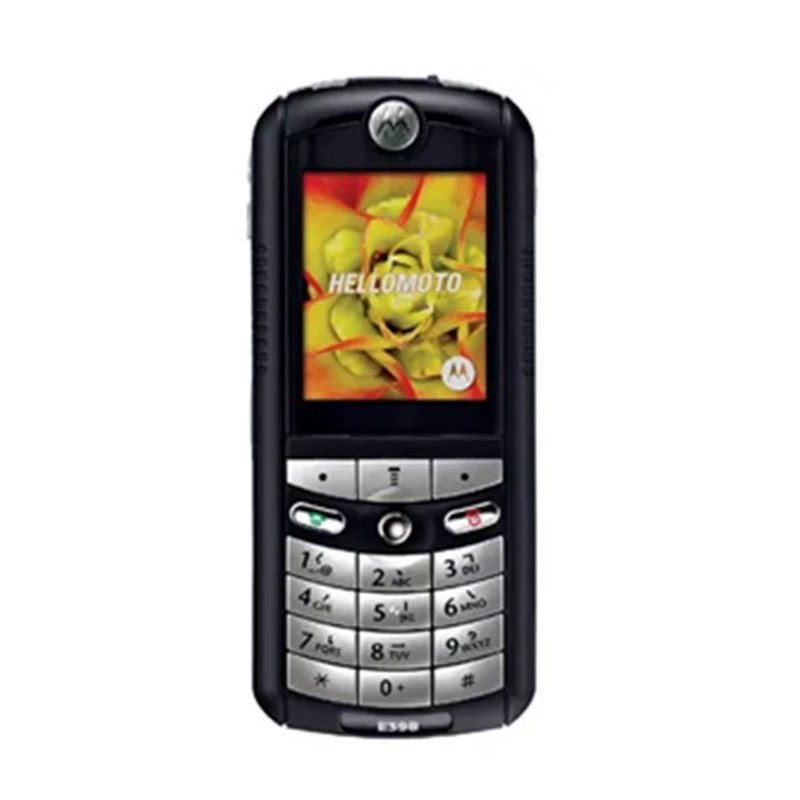 Классические рекомендуемые оптовые поставки музыкальных телефонов Motorola E398 для традиционной телефонной резервной внешней торговли