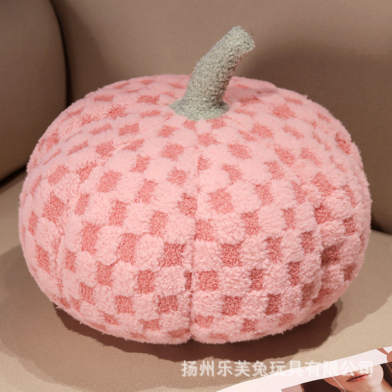 かわいいカラフルなカボチャ枕おもちゃ特殊な形の野菜枕マカロンカラー家の装飾ハロウィンギフトバッチ|undefined
