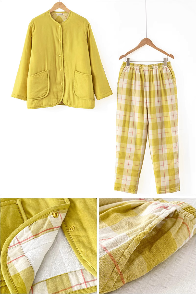 [Quilted] Yellow-Women's