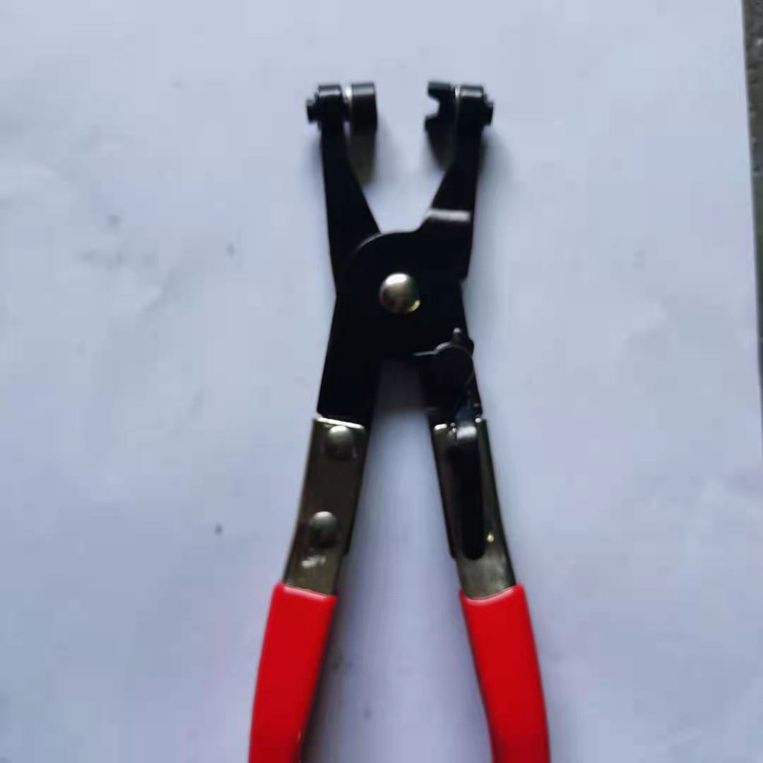 厂家批发直供汽车水管直型喉式管束钳 卡扣钳 卡箍钳汽修汽保工具