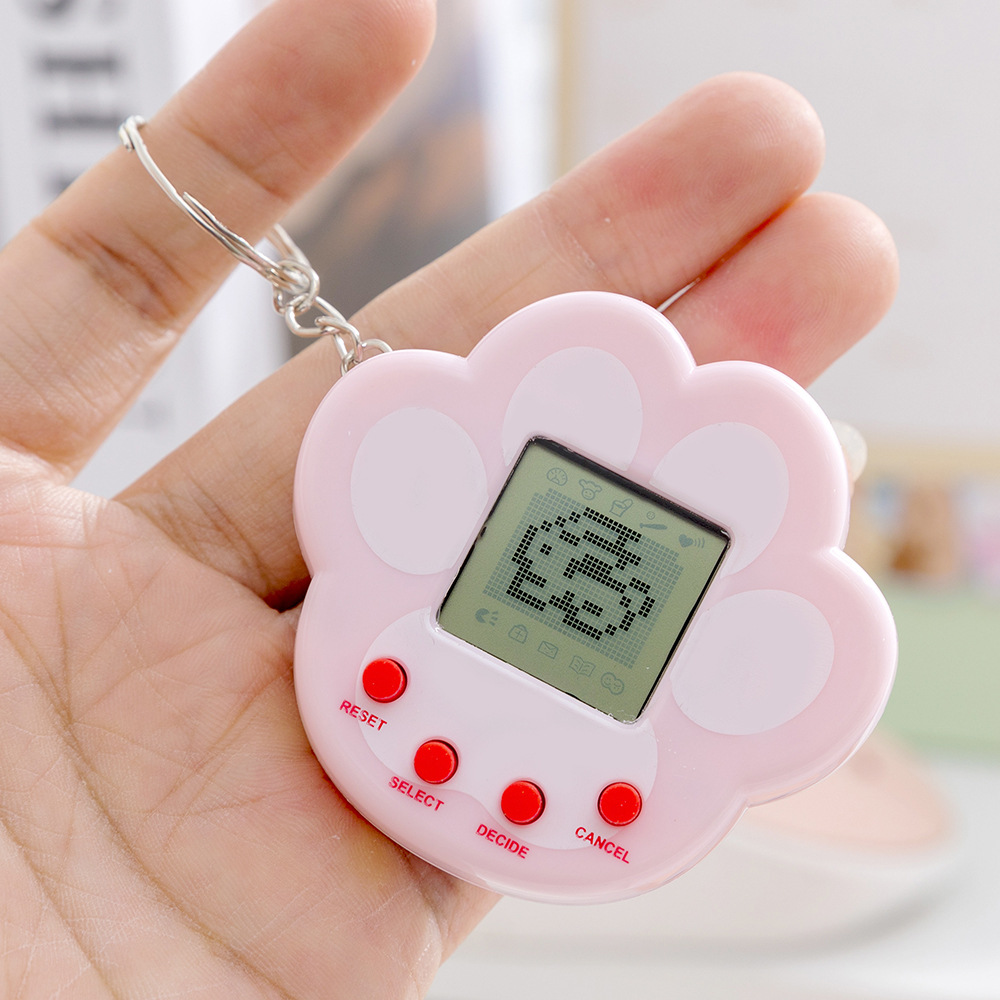 Consola de Mascota Electrónica Portátil de ABS con Alimentación Virtual para Llavero image 38