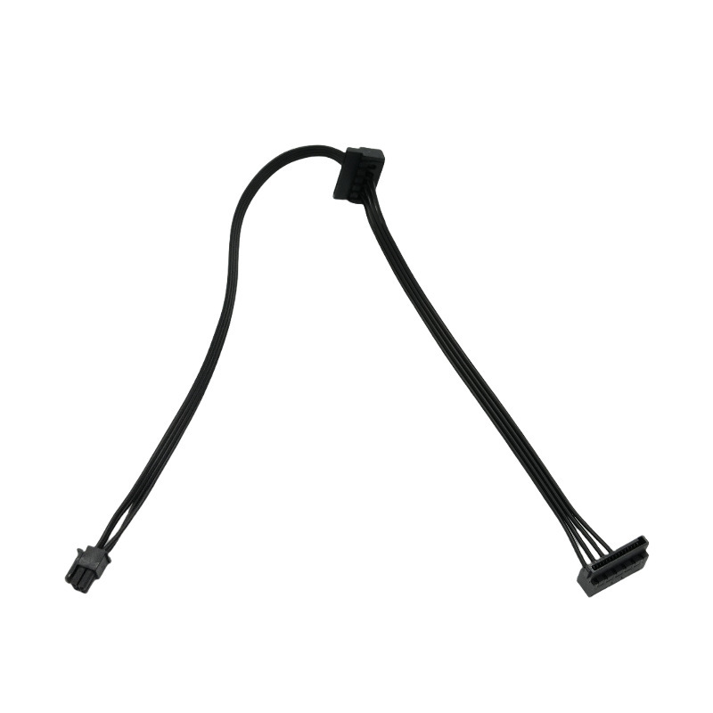 For Lenovo hard disk small 4-pin to SATA power cord mini 4p to SATA Solid State Disk drive power supply line