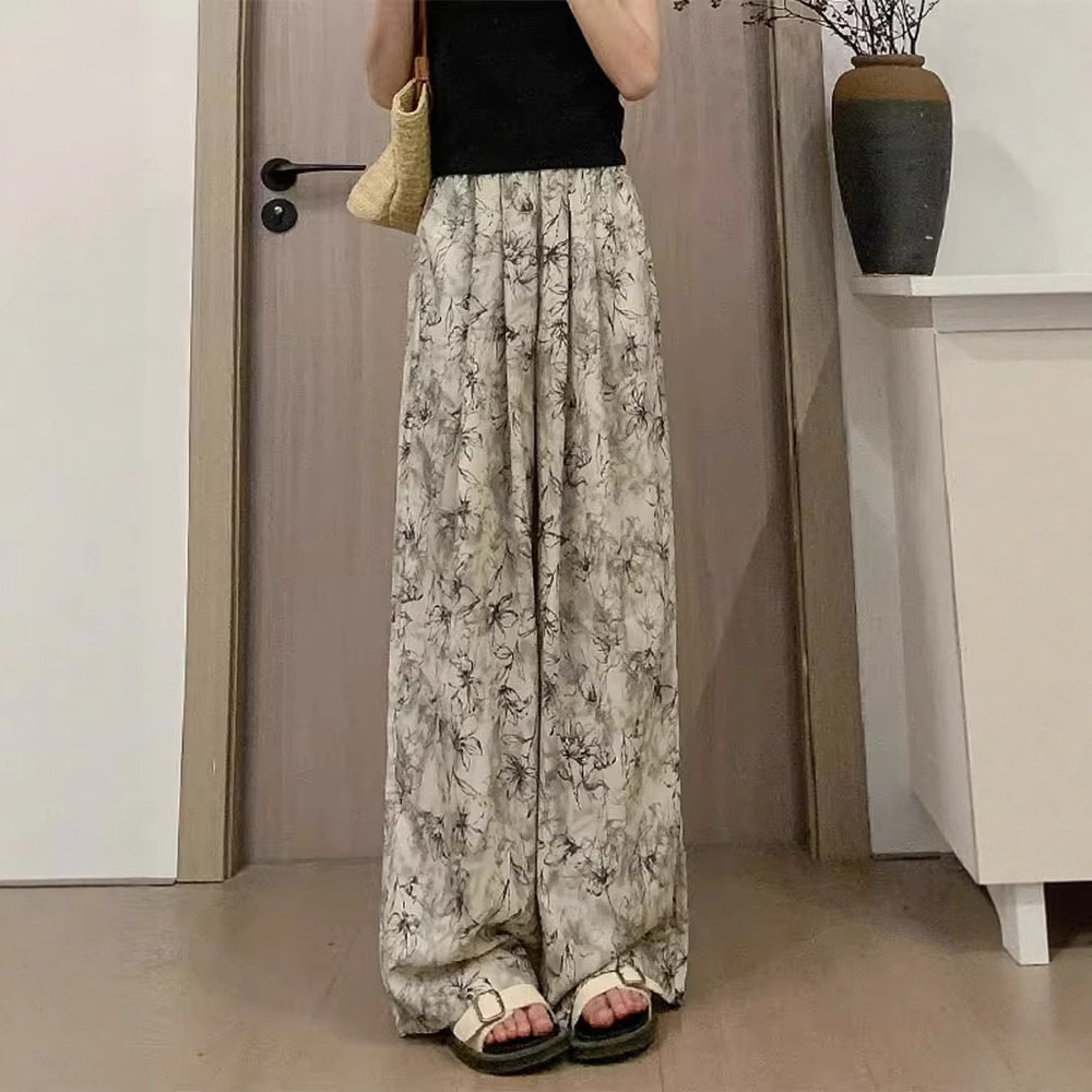 Pantalón tiro alto casual
