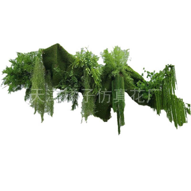 Flores de boda de alta calidad de flores de madera verde de bambú y lirio de pino masson de alta calidad