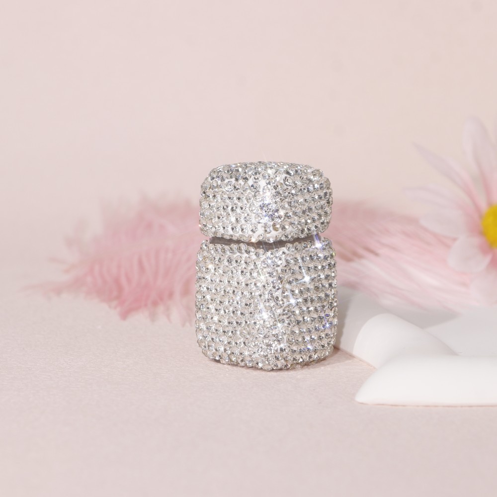 043901 화이트 다이아몬드 5ml 사각 약병, 화이트