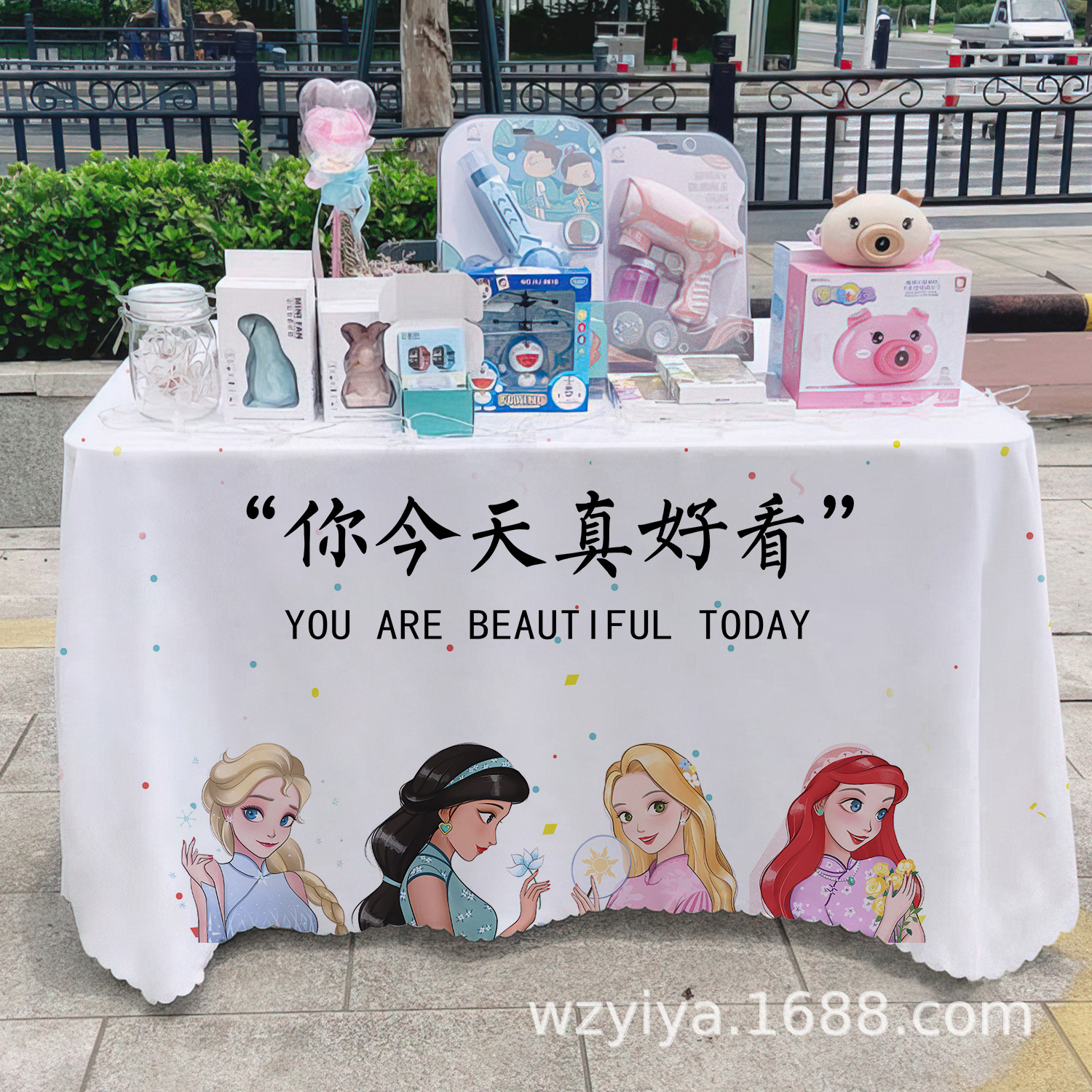 Maneras de manicuras letreros de mesa de comida del mercado nocturno puestos de mesa carritos publicitarios maneras de mesa publicitarias