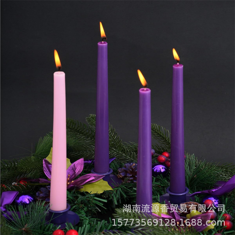 2.2 * 25CM velas de bodas de fiestas vela de decoración mayorista de suministro transfronterizo doméstico cera de poste