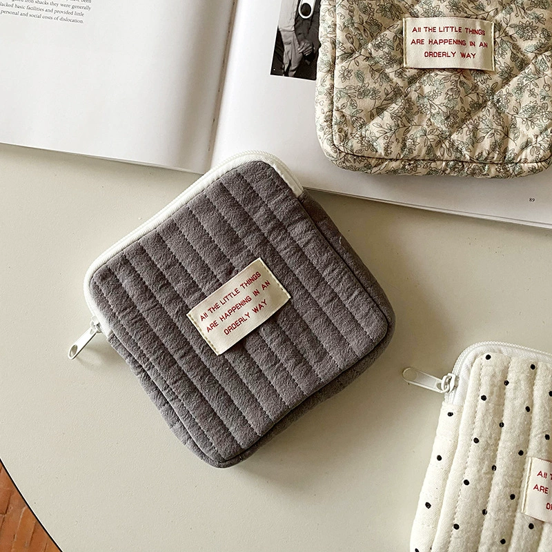 Милый портативный косметичка, наушники, сумка с оборудованием, помада, organizer bag
