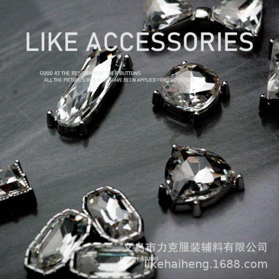Grab clip accessories alloy DIY jewelry accessories high-grade retro sweet mobile phone case material