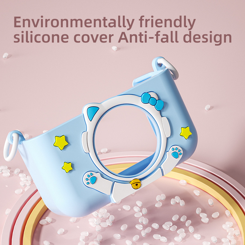 Nuevo Y20 mini cámara digital de dibujos animados para niños 2000W de píxeles HD doble cámara puede tomar fotos y grabar videos