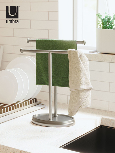444Z wholesale towel rack vertical iron rag hanging no punching bathroom sink storage rack