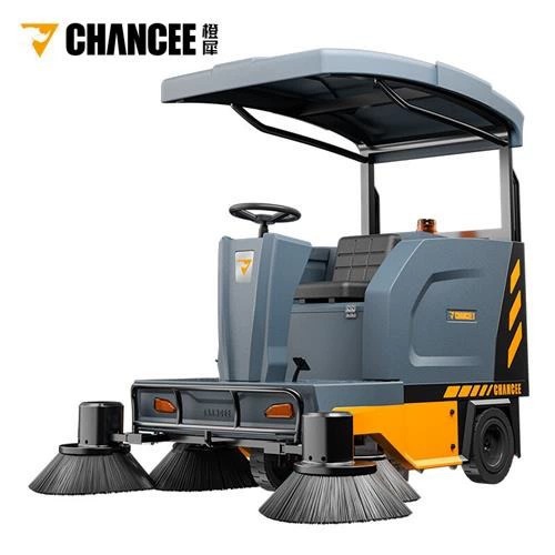 U125驾驶式工业扫地机橙犀物业景区环卫清扫车