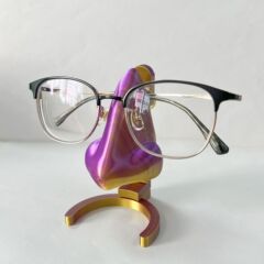 越境新品3dプリントメガネフレーム鼻形状メガネ棚創意個性デスクトップ家庭装飾
