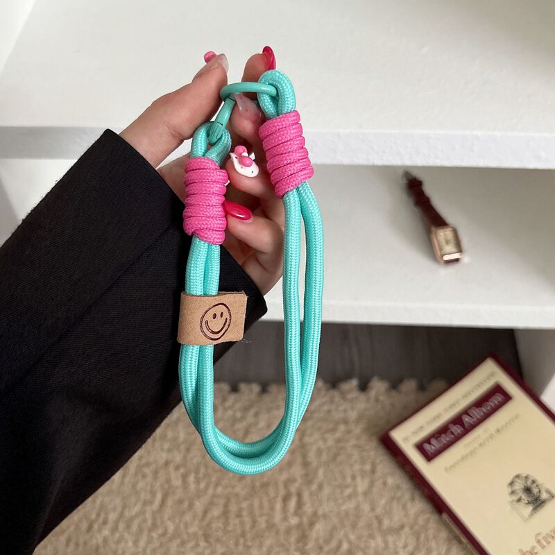 彩色涤纶编织绳 diy手工饰品配件手机串珠绳钥匙扣挂件绳材料包|undefined