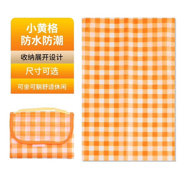 Checkered yellow