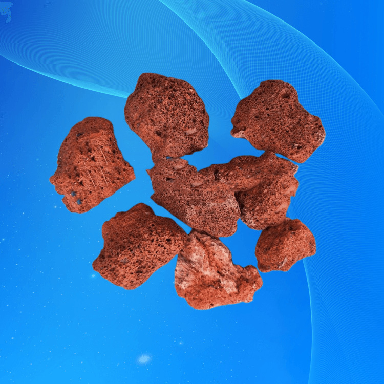 供应红色火山石  黑色火山石   火山石滤料   规格齐全  火山石粉