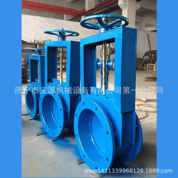 400型手动平板闸阀  400型手动插板阀 400*400插板阀厂家 闸板