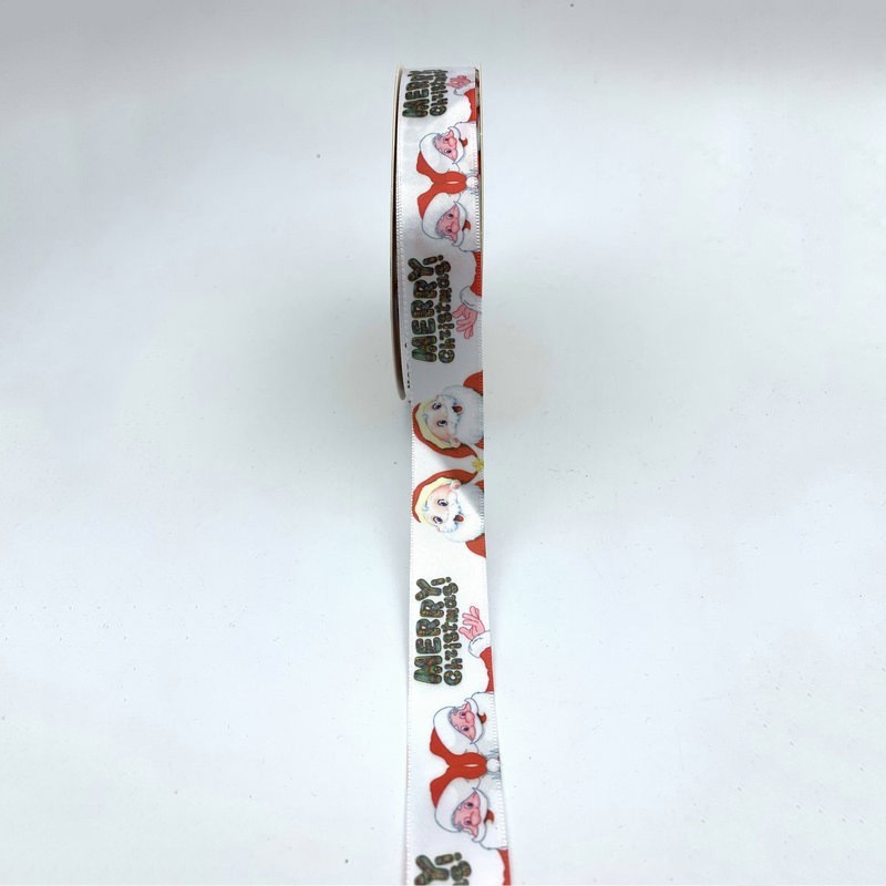 2. cinta de Navidad de 5cm Impresión digital SERIE DE Navidad decoración de fiesta caja de regalo de embalaje Transferencia de Calor impresión cinta lote