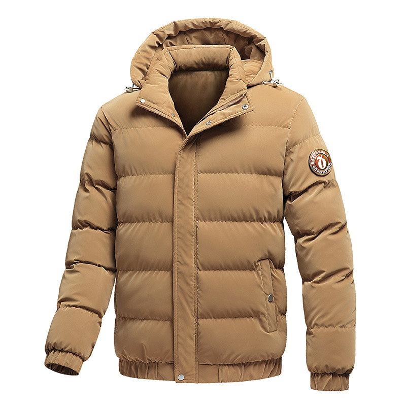 Automne hiver épais et même style pain unisexe couple hommes manteau veste en coton_voghion.com