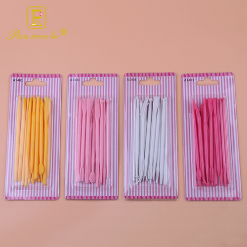 Panwenbo 14 ultra-light carving knives pottery tools 28-head plastic soft clay set clay tools wholesale