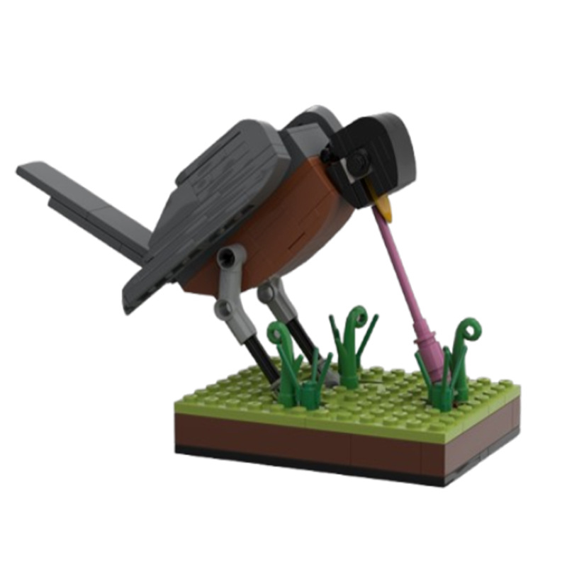 Bird Building Block Construction Toy Educational Diy Model_voghion.com