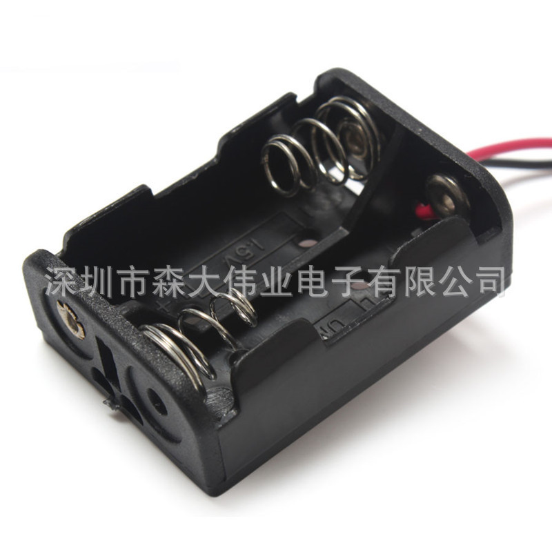 装两节23A电池盒 24V2节23A串联电池座 12V23A两节电池槽