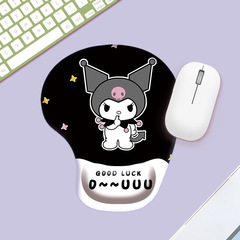 Factory Direct Sale Cute Cartoon Cute Soft Space Silicone Wrist Rest Mouse Pad Office Mouse Mat