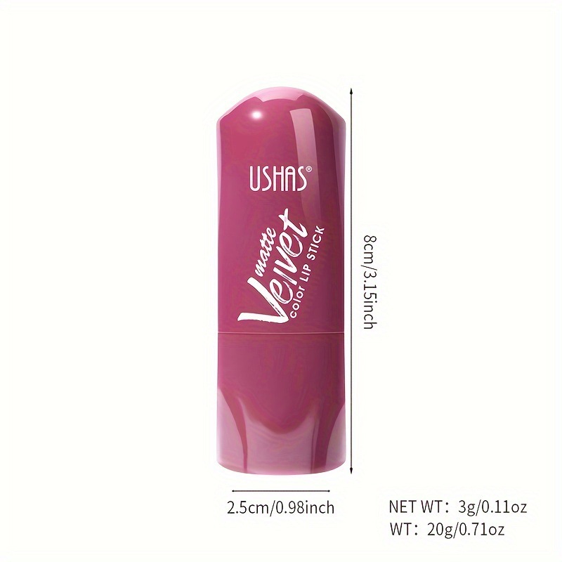 USHAS Spot transfronterizo europeo y americano, color duradero, lápiz labial hidratante, taza antiadherente, esmalte de labios que no se desvanece LP2293