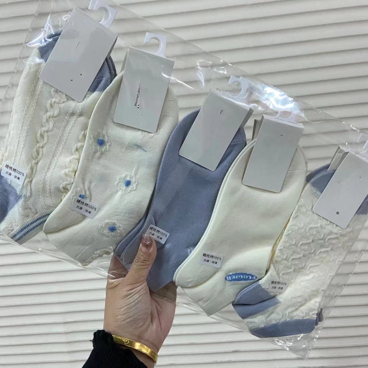 Socks women's socks spring and summer thin fresh cute Japanese style Internet celebrity college style low socks women's socks