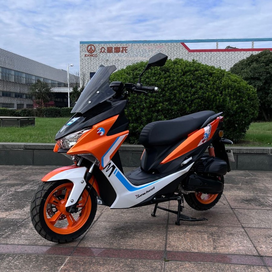 Modelo de exportación 150 pedal tanque de motocicleta 2024 asistido de combustible adulto de dos ruedas locomotora todoterreno