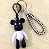 Woven pendant, keychain, small bag, doll, with little bears, Birthday gift, wholesale