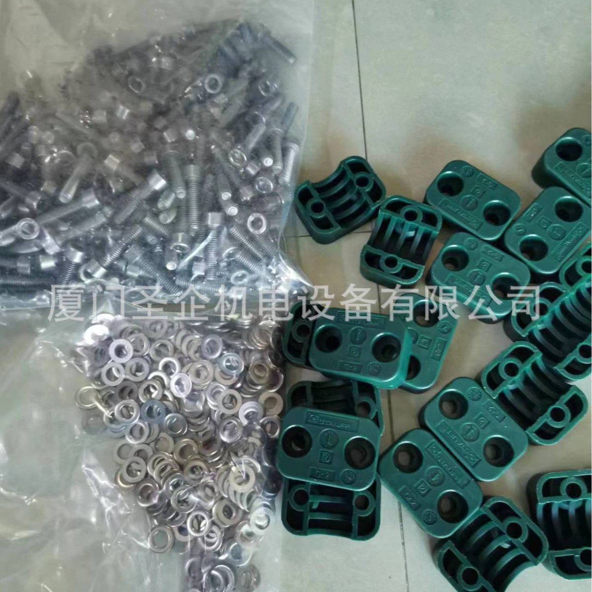 德国西德福 SPAD-4S-M-W1管夹SPAD-4S-M-W3 镀锌镍  SPAL-4S-M-W1