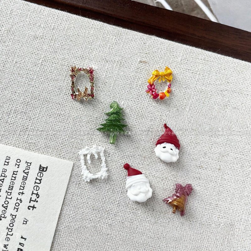 ネットレッドネイル-クリスマスシリコン金型立体創意diyネイルツール新年アクセサリーネイル装飾|undefined