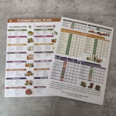食物膳食计划手册2件套 Food Meal Plan Brochur粉盐减肥技巧食谱