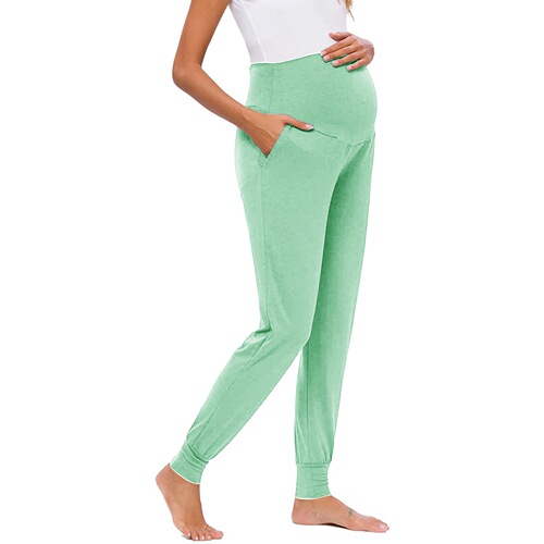 Stock Amazon women's clothing new products pregnant women's pants yoga sweatpants European and American women's clothing cross-border yoga cross-border 10 colors