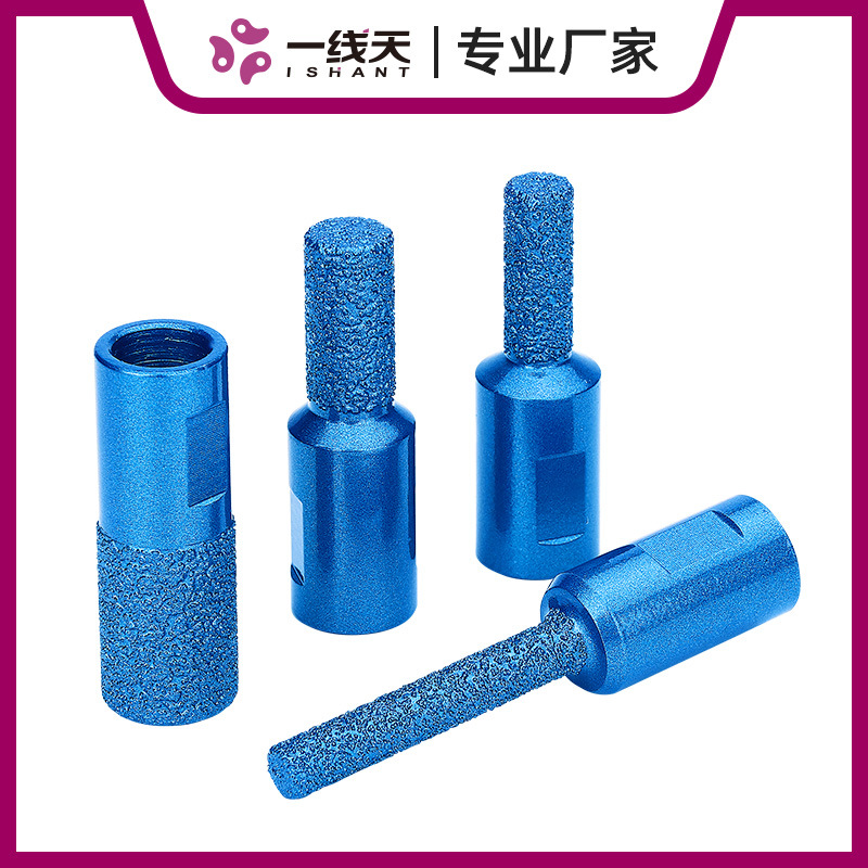 台中盆修边铣刀大理石台面开槽石英石材拼接缝角磨机清底直刀批发