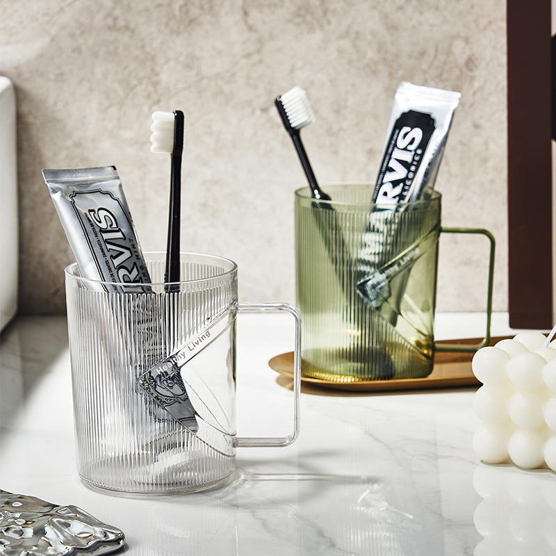 Transparent Pet Mouthwash Cup For Bathroom And Kitchen Daily Use_voghion.com