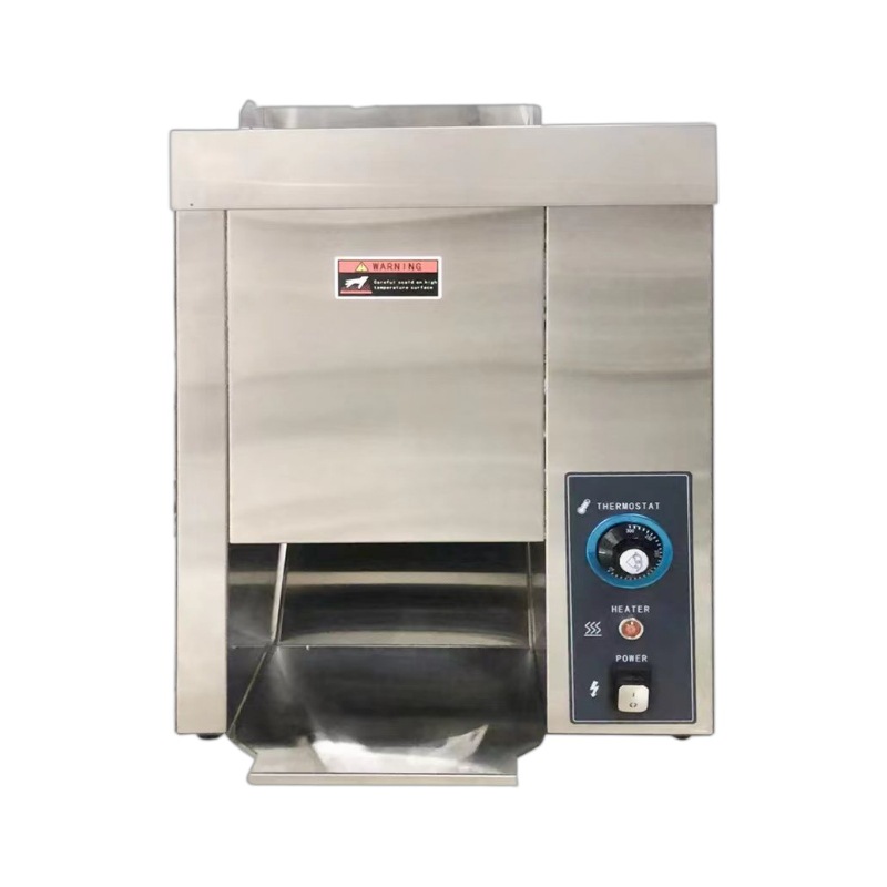 Máquina automática para hamburguesas, equipo profesional de cocina tipo cadena rápida, calefacción integrada