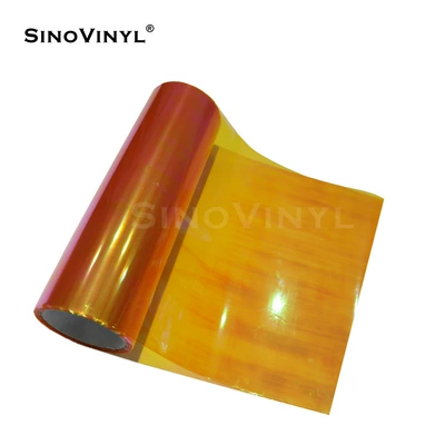 Light Film, Matte Film, Blackened | Automotive Film - 039-m-orange
