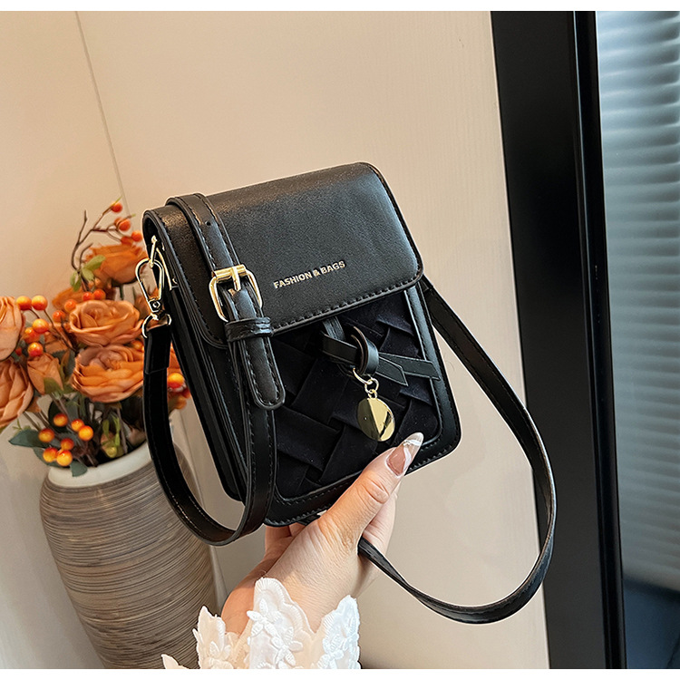 2025 New Fashion Women's Phone Casual Versatile Trendy Single Shoulder Crossbody Water-Resistant PU Leather Bag_voghion.com