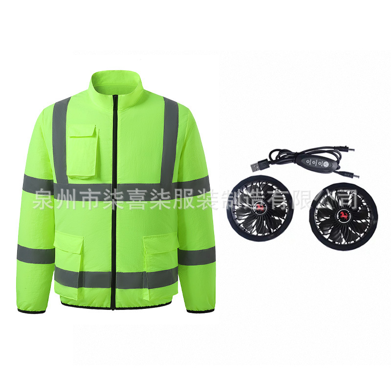 형광 녹색 +12V 팬 쌍