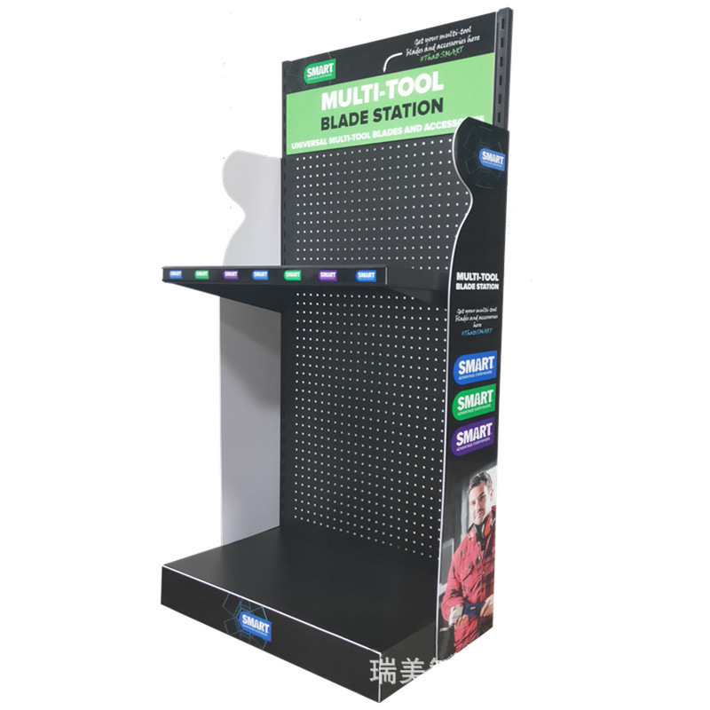 厂家低价 洞洞板金属货架 五金工具展示架 电动工具五金配件展架