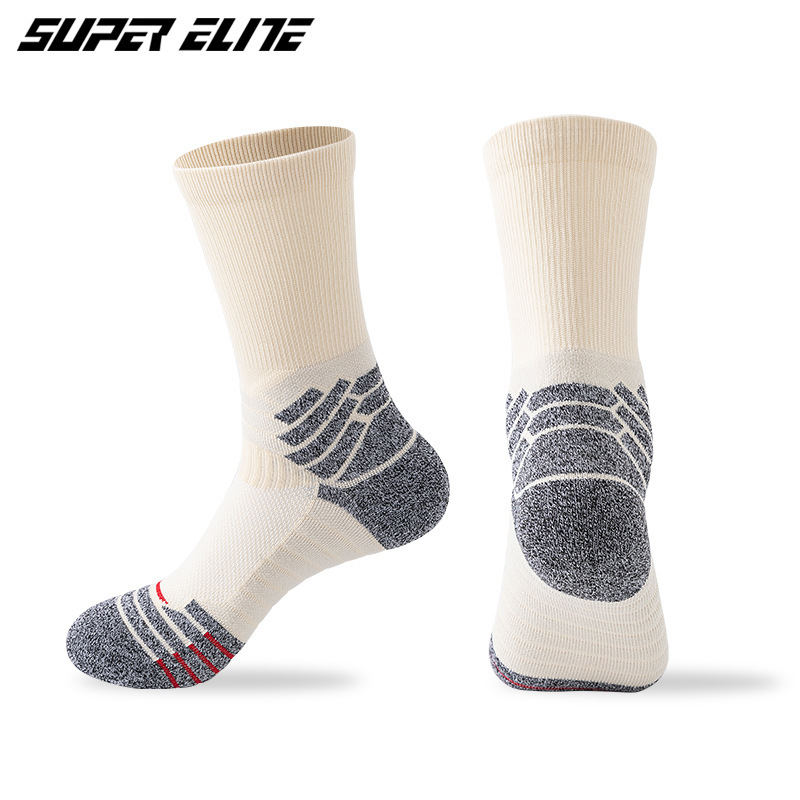 2024 New Men's Towel Bottom Training Socks High-Top Long-Tube Comprehensive Grade Practical Sports Socks Professional Basketball Socks 2024 New Men's Towel Bottom Training Socks High-Top Long-Tube Comprehensive Grade Practical Sports Socks Professional Basketball Socks
