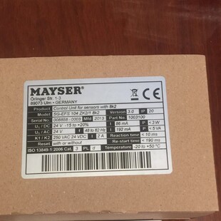 MAYSER RELAY SG-EFS104ZK2-1 8 K2 1003100